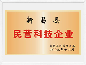 新昌縣民營(yíng)科技企業(yè)